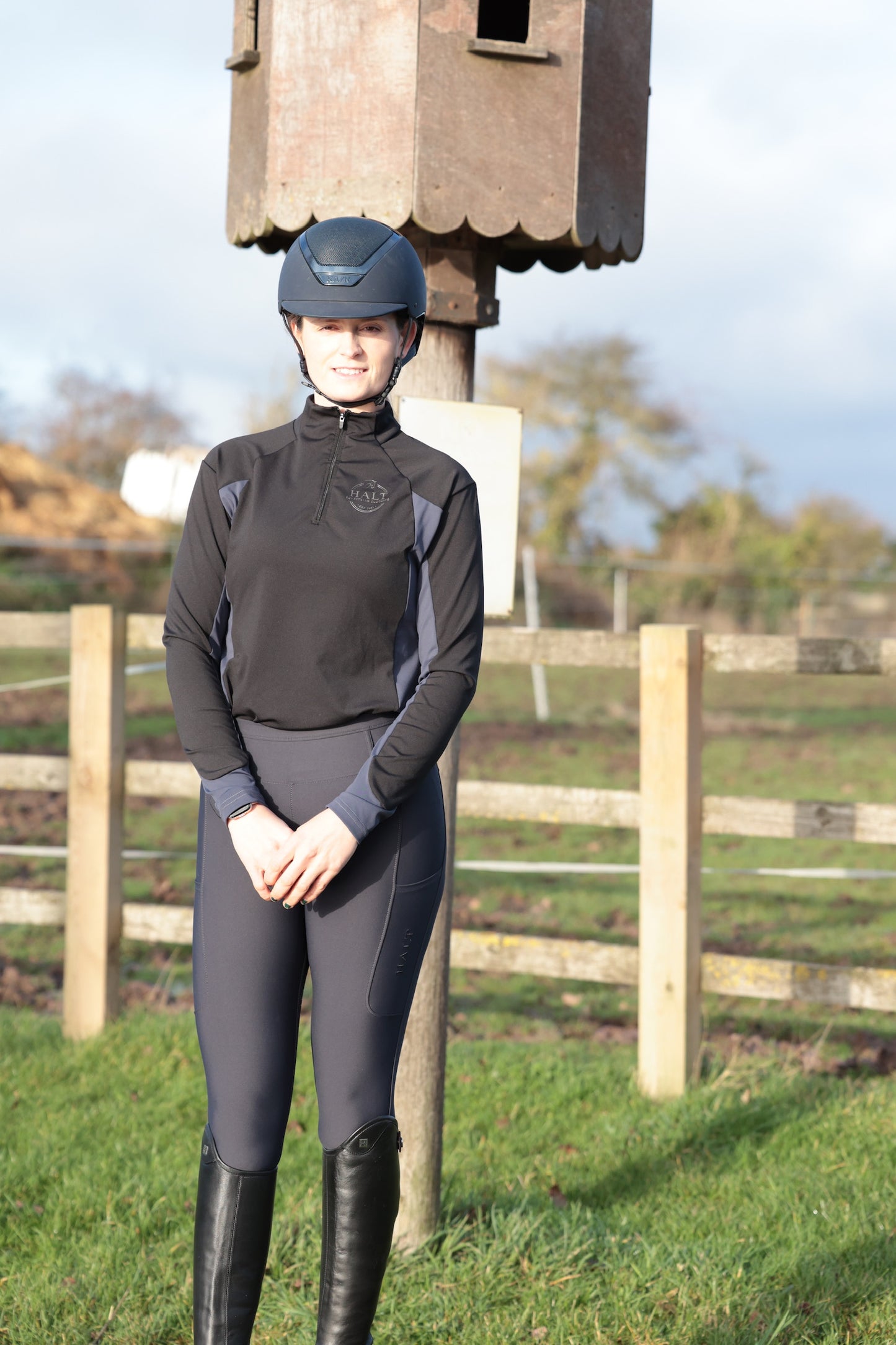 Black and Grey Base Layer