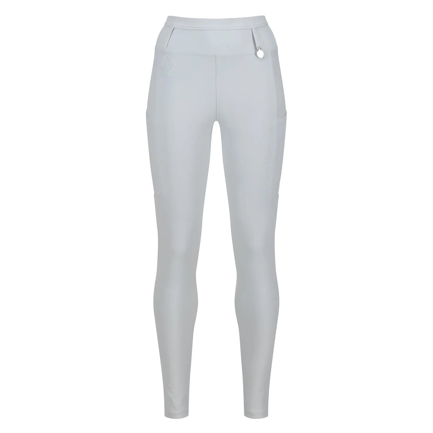 Adult Riding Leggings - Droplet Grey - Halt Equestrian
