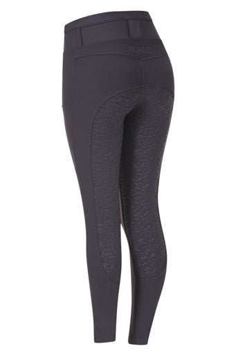 Adult Riding Leggings - Slate Grey - Halt Equestrian