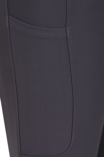 Adult Riding Leggings - Slate Grey - Halt Equestrian