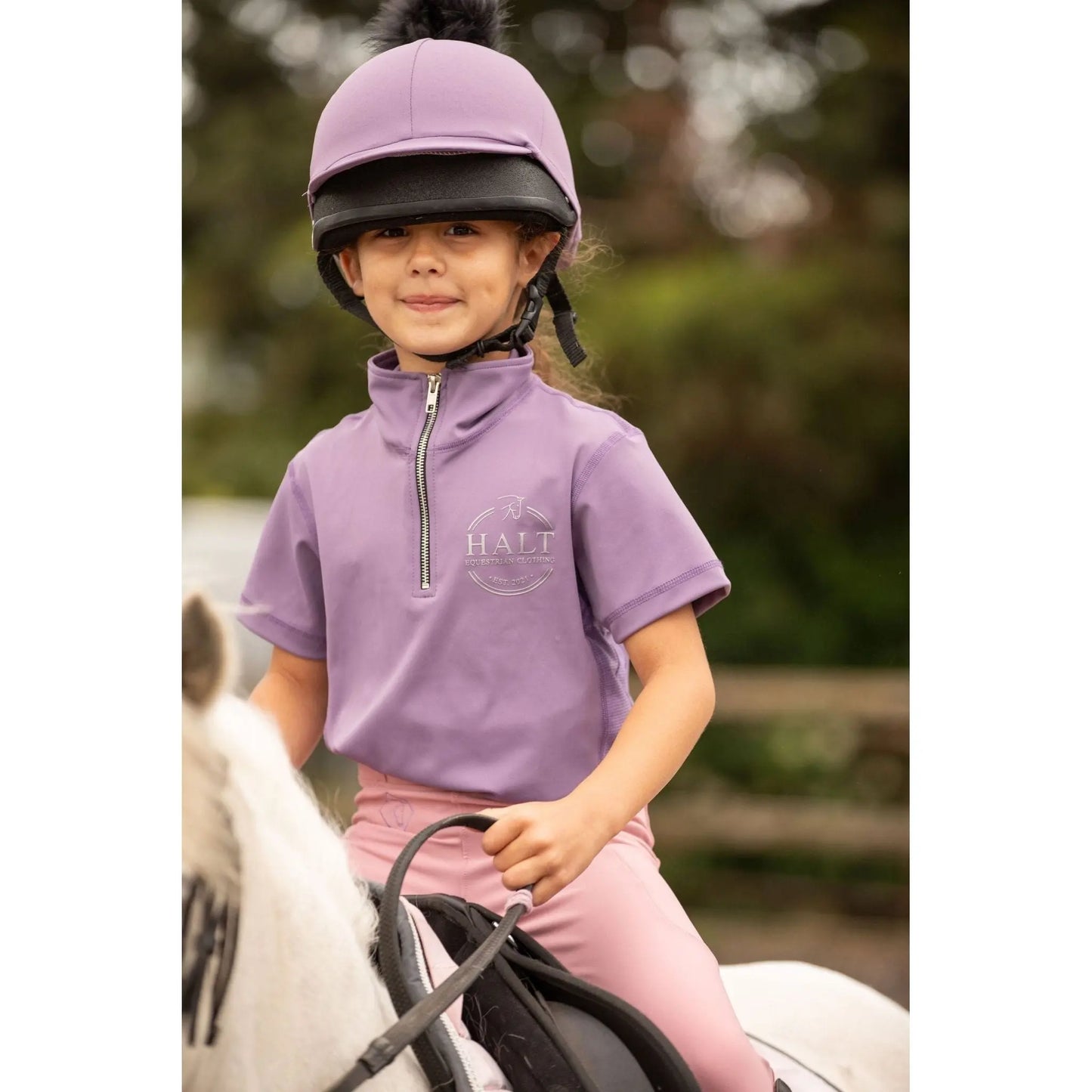 CHILDREN’S Lilac Base layer - Halt Equestrian