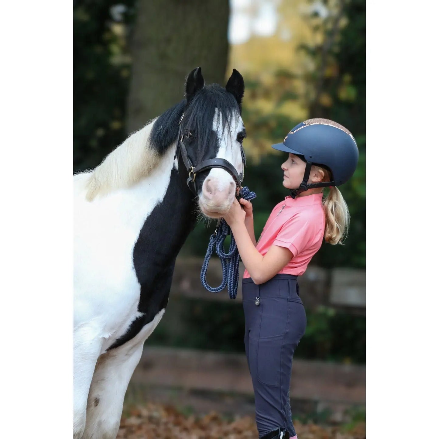 Kids Riding Leggings - Slate Grey - Halt Equestrian