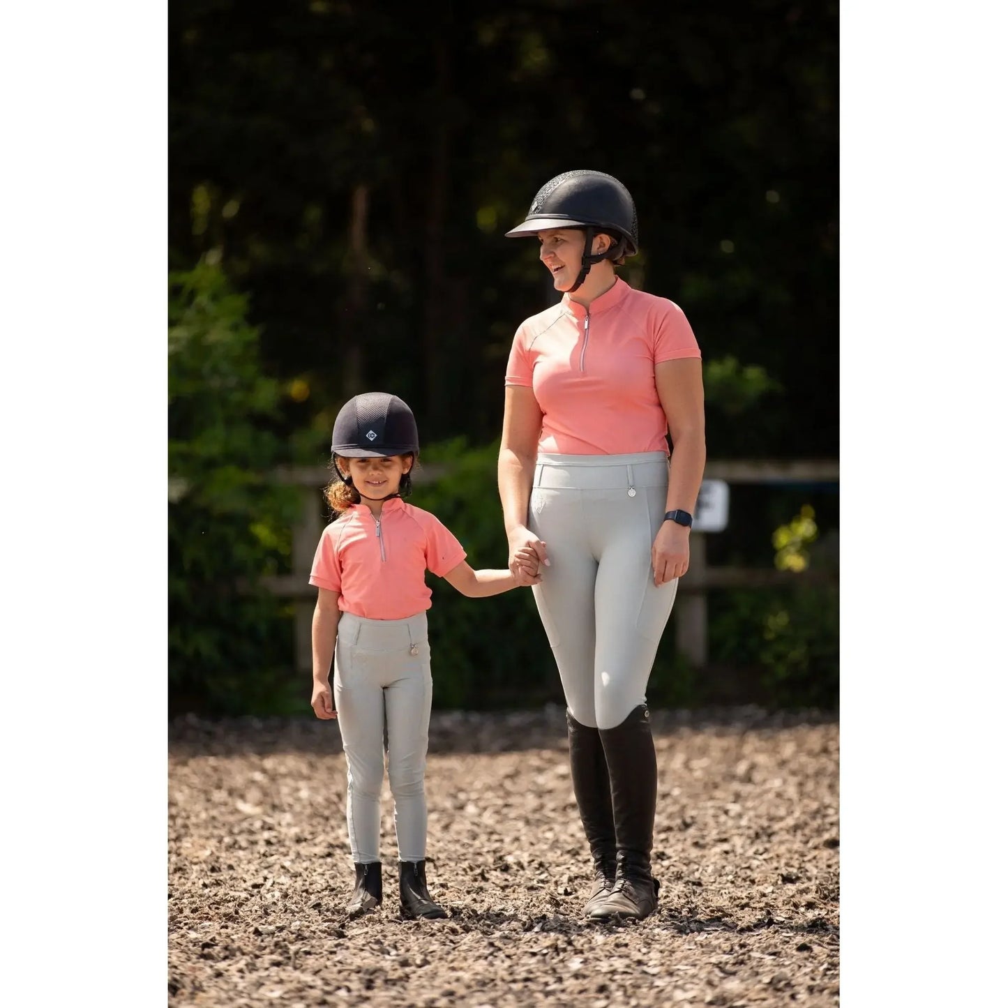 Kids Technical Base Layer Coral - Halt Equestrian