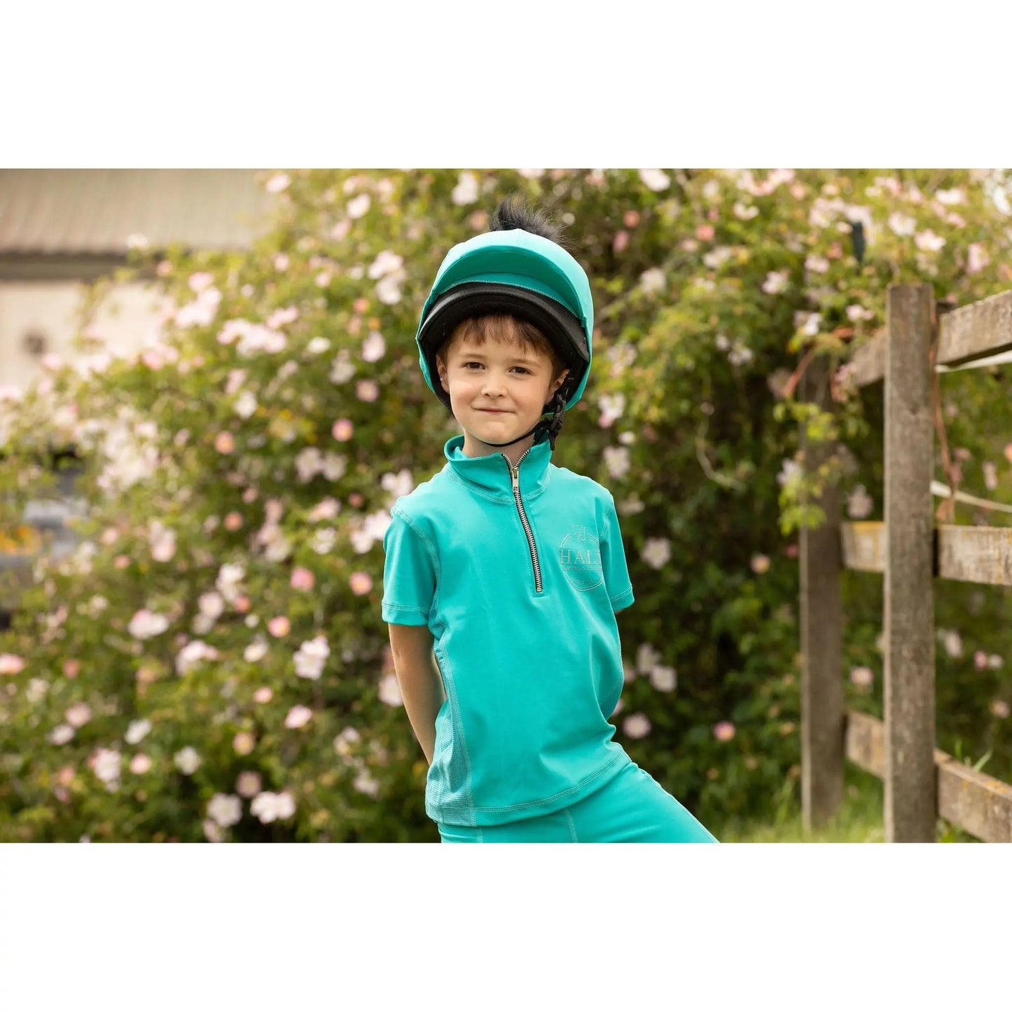 Kids Turquoise Base Layer - Halt Equestrian