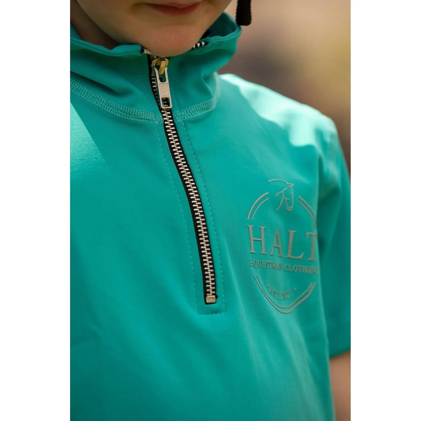 Kids Turquoise Base Layer - Halt Equestrian