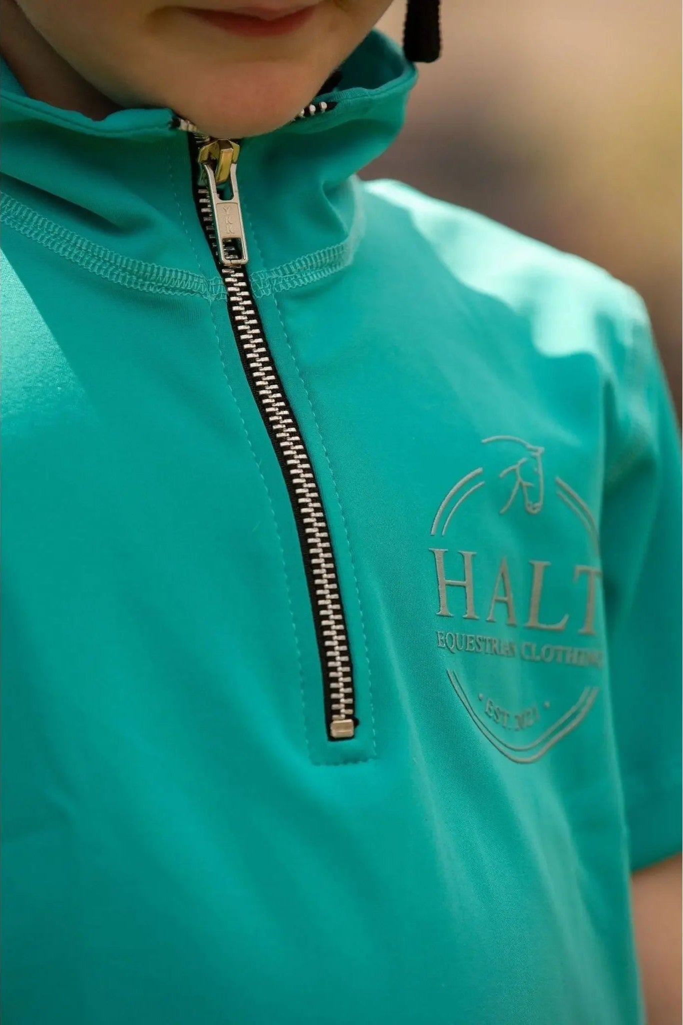 Kids Turquoise Base Layer - Halt Equestrian