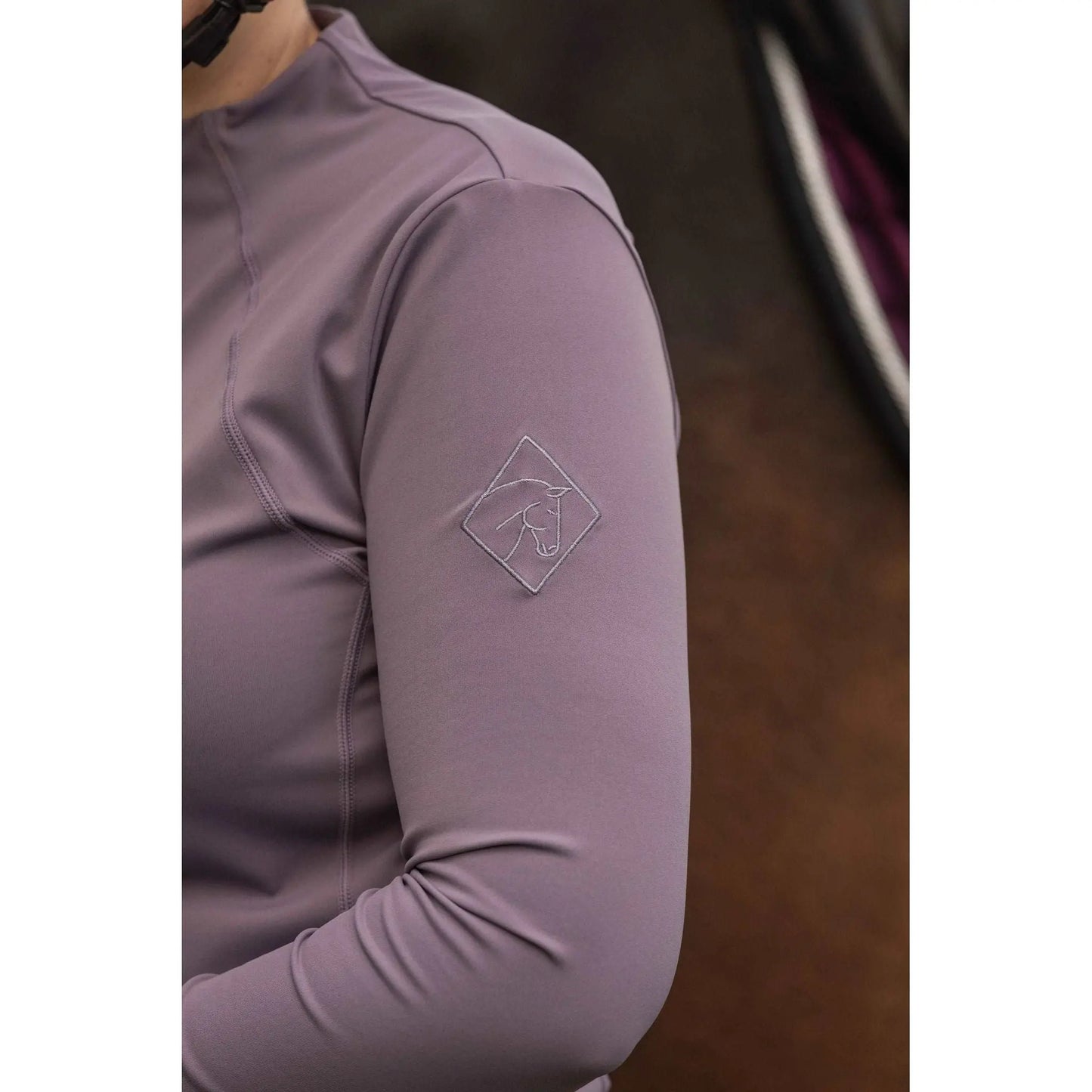 Lilac Horse Riding Base Layer - Halt Equestrian