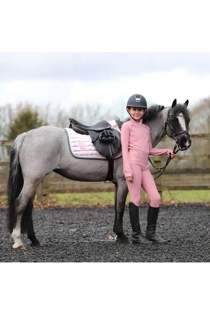 Limited Edition Pink Riding Tights - Halt Equestrian