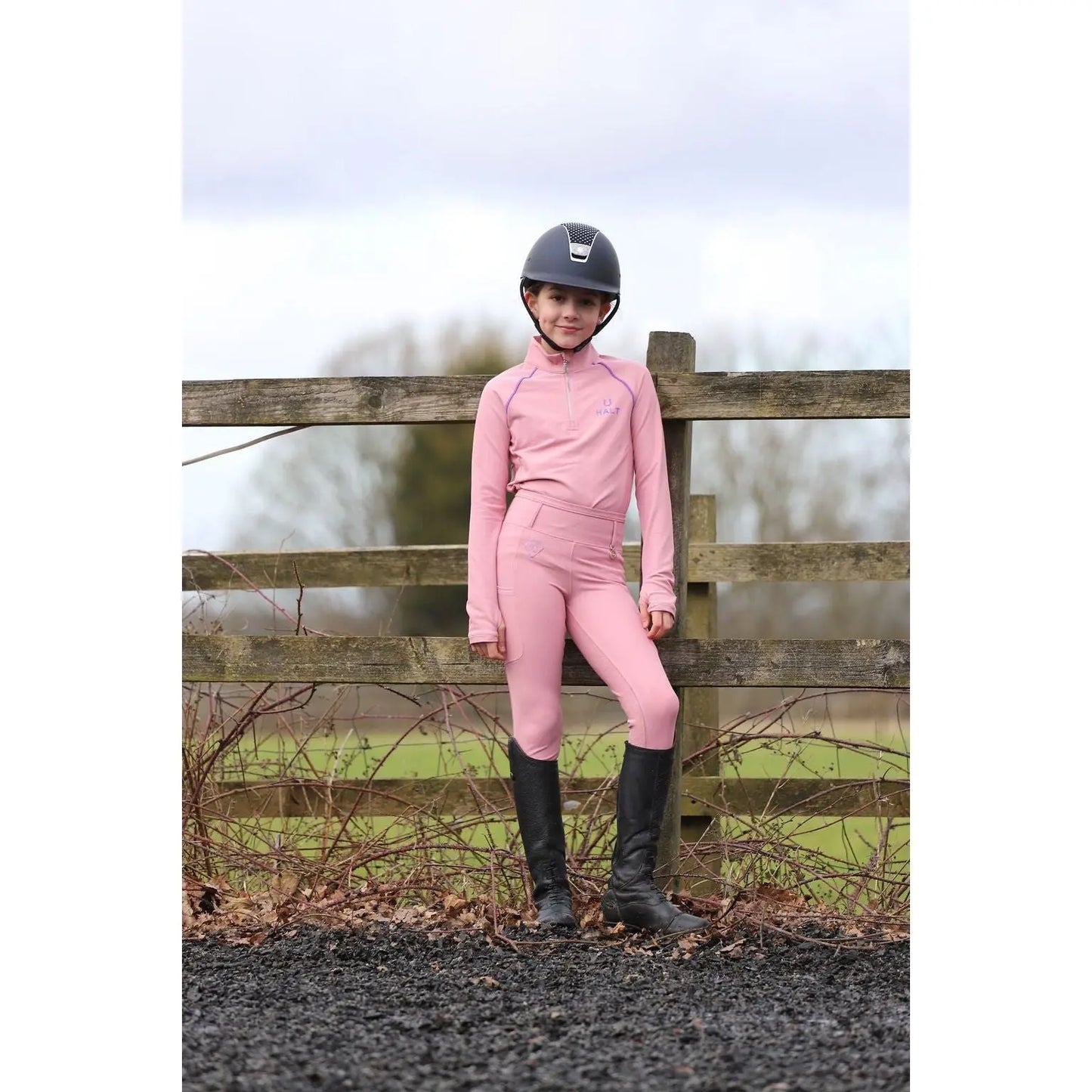 Limited Edition Pink Riding Tights - Halt Equestrian