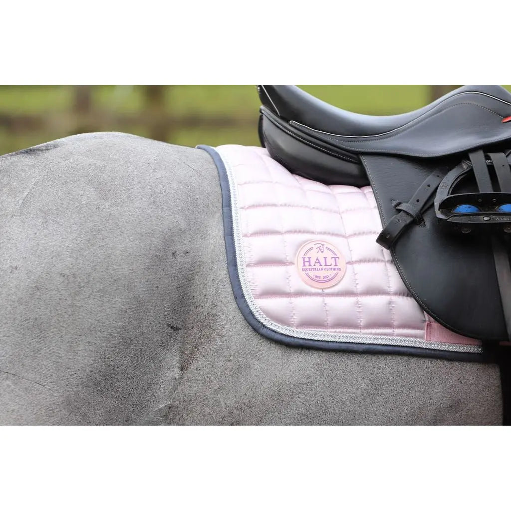 Limited Edition Pink Saddle pad - Halt Equestrian