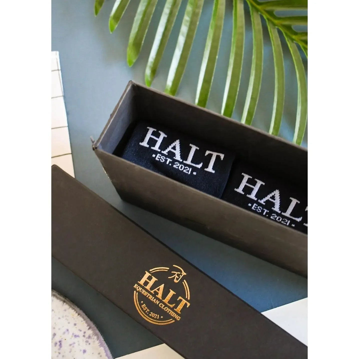 Set of three equestrian riding socks - Halt Equestrian