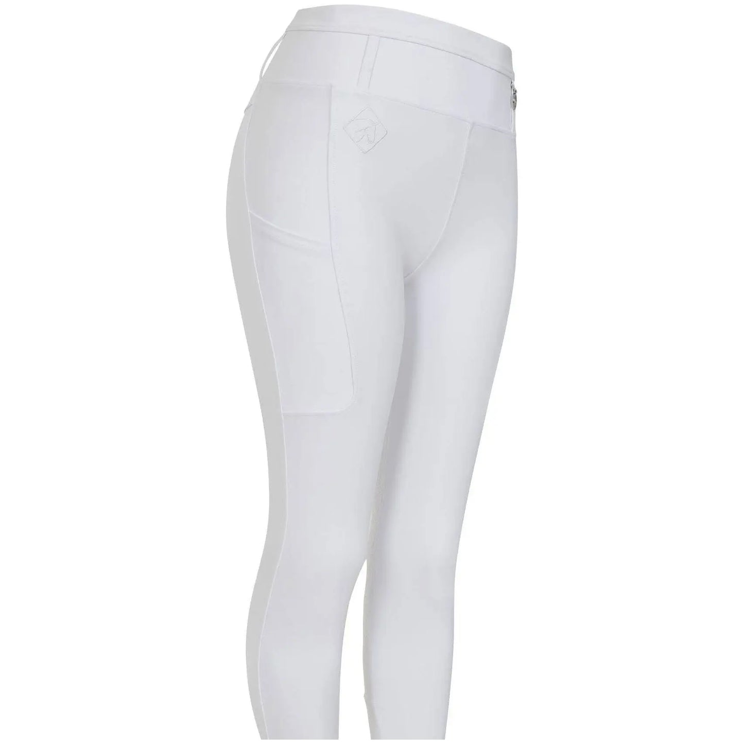 White Riding Leggings - Pre Order PRICE - Halt Equestrian