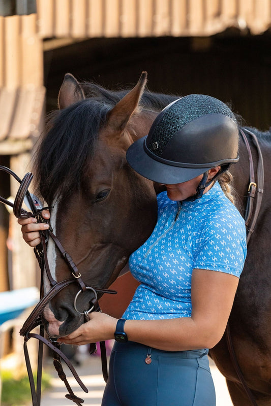 Cowgirl technical horse riding t-shirt - Halt Equestrian