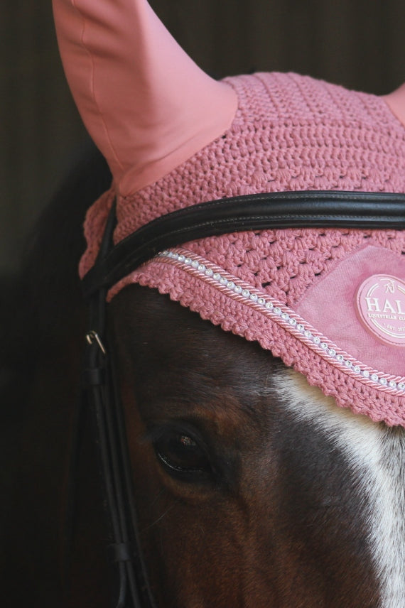 Pink Ear Bonnet