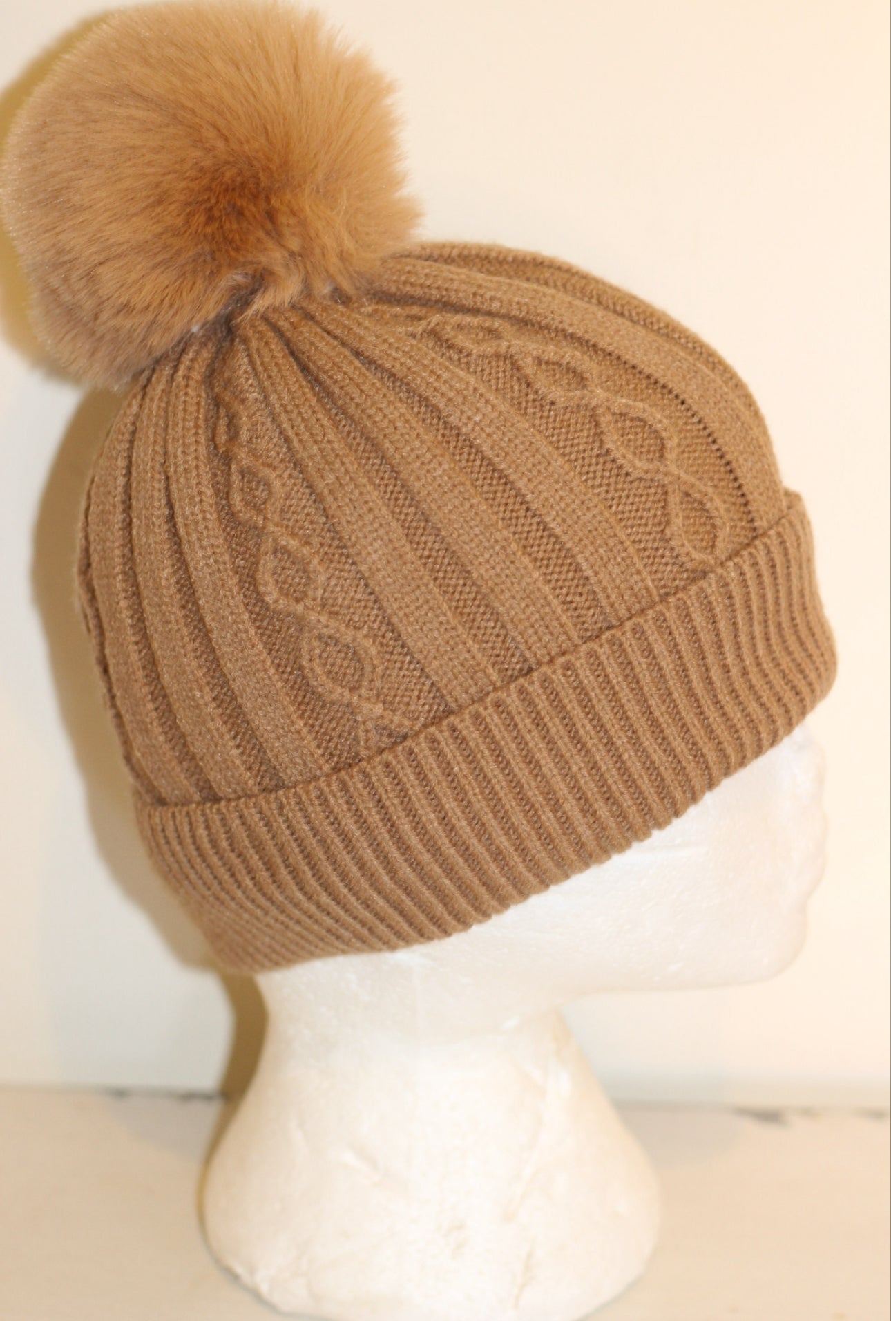 Caramel winter hat