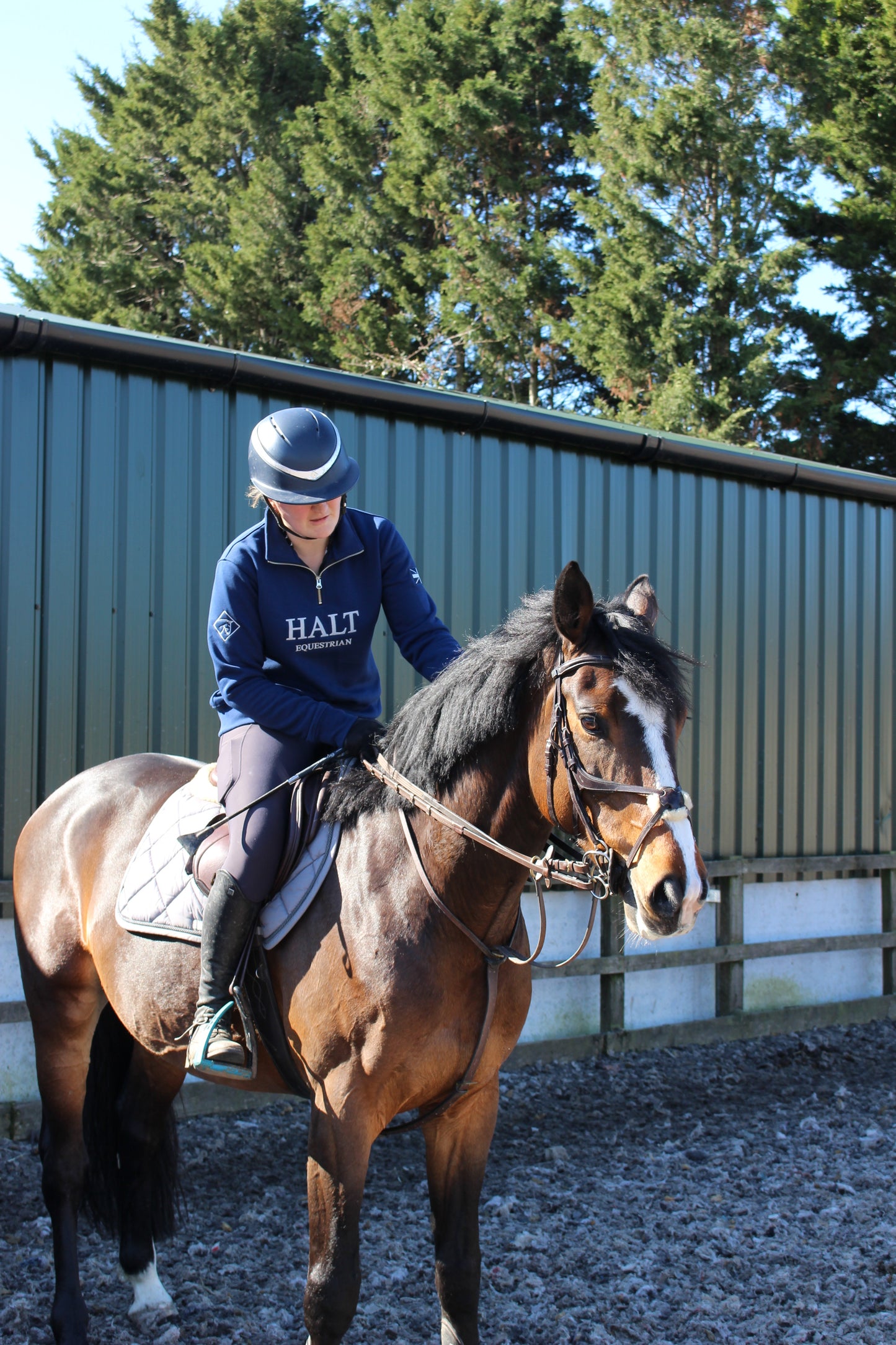 Navy Quarter-Zip