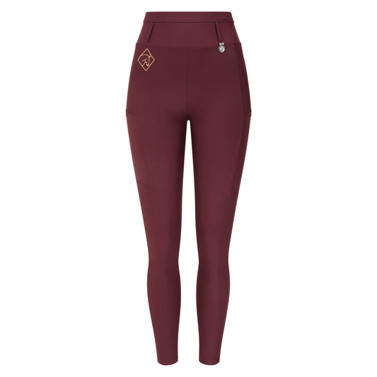 Plum Equestrian Riding Tights