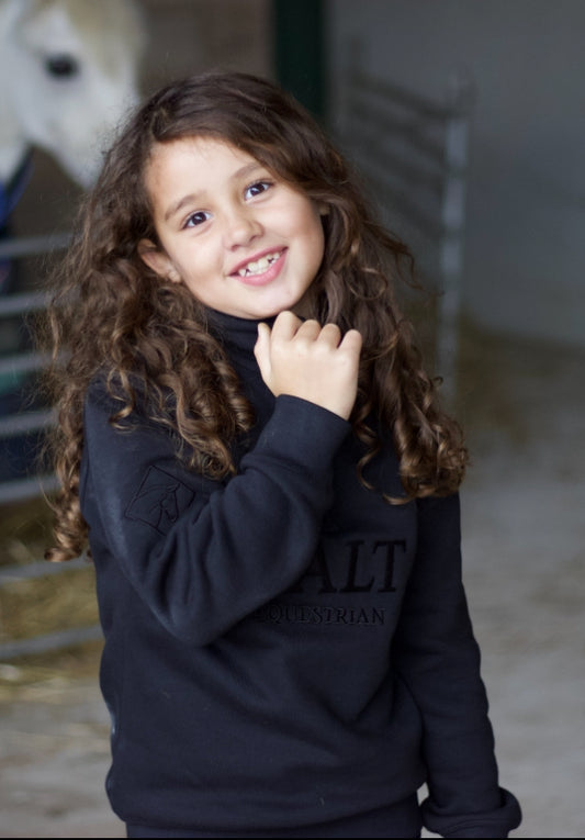 Children's Black Jack Deluxe Half Zip