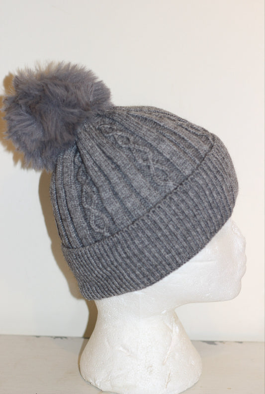 Dappled Grey winter hat