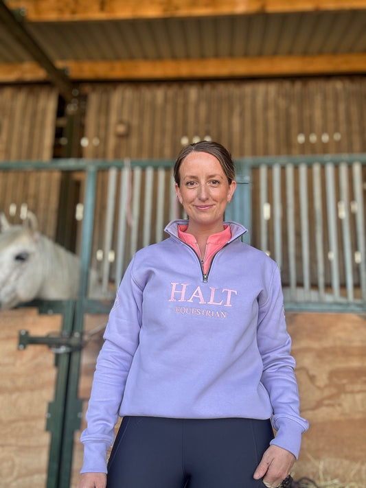 The Lilac Quarter Zip