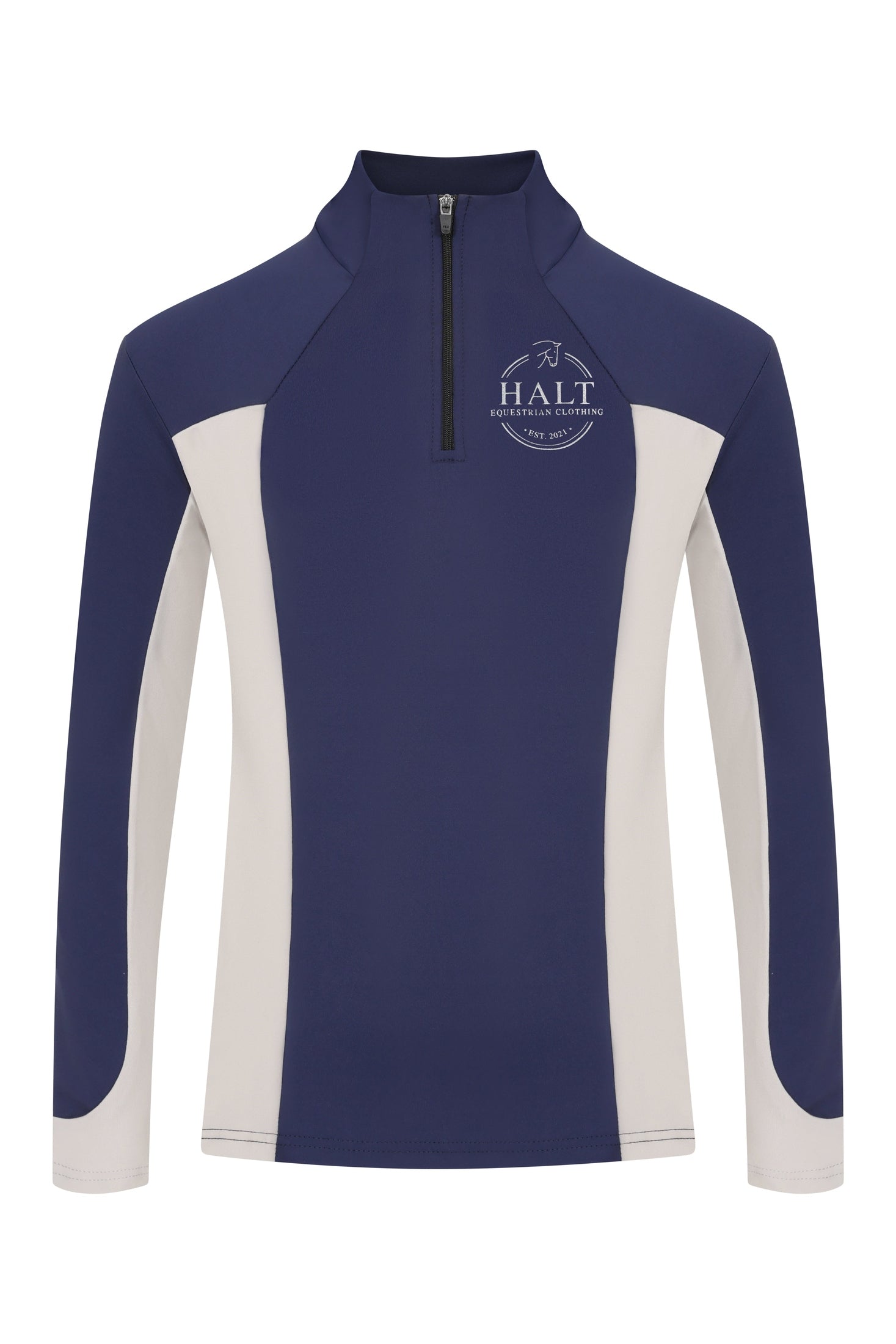 Navy and Stone Kids base layer