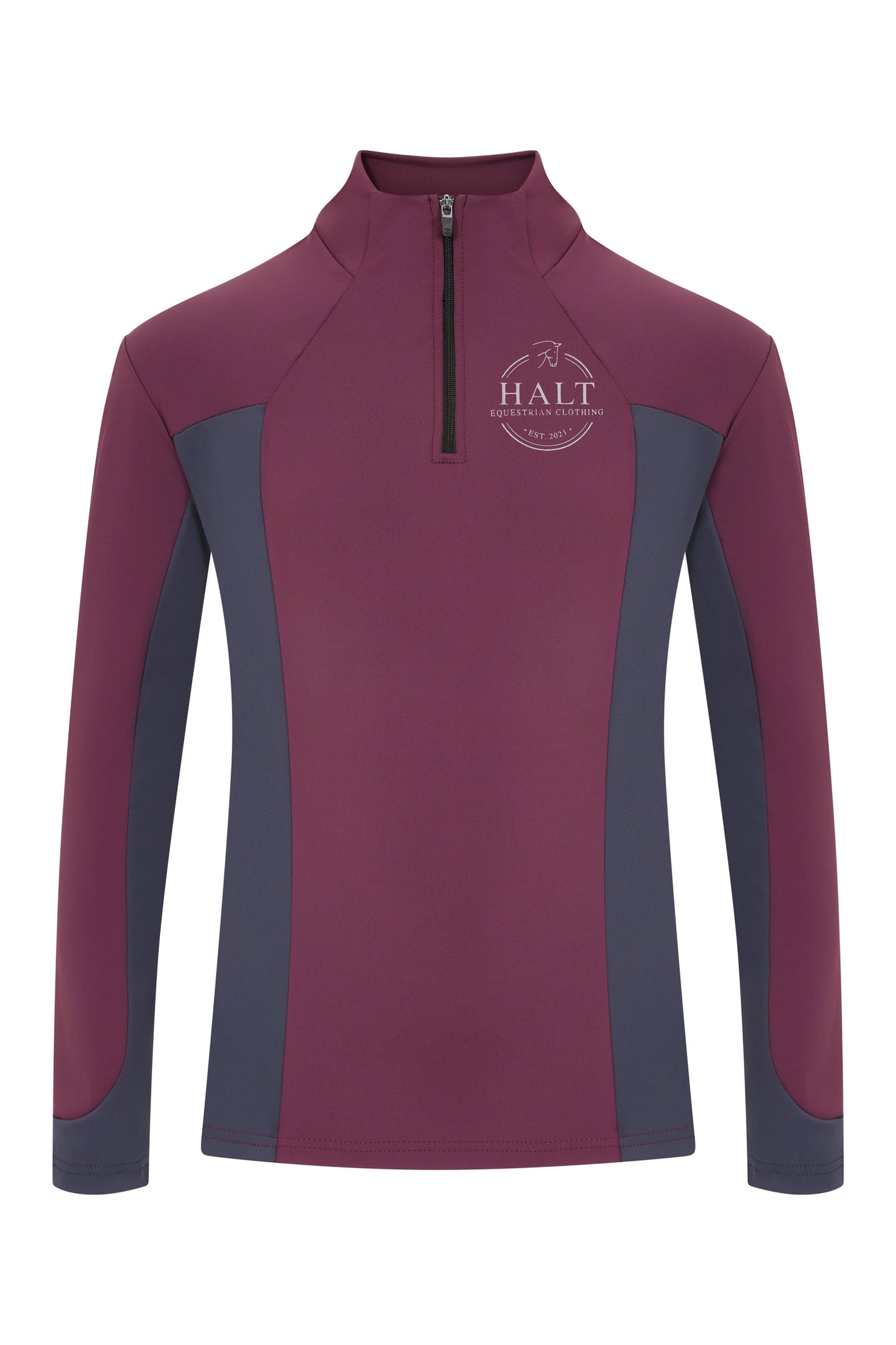 Kids Plum and Grey Base Layer