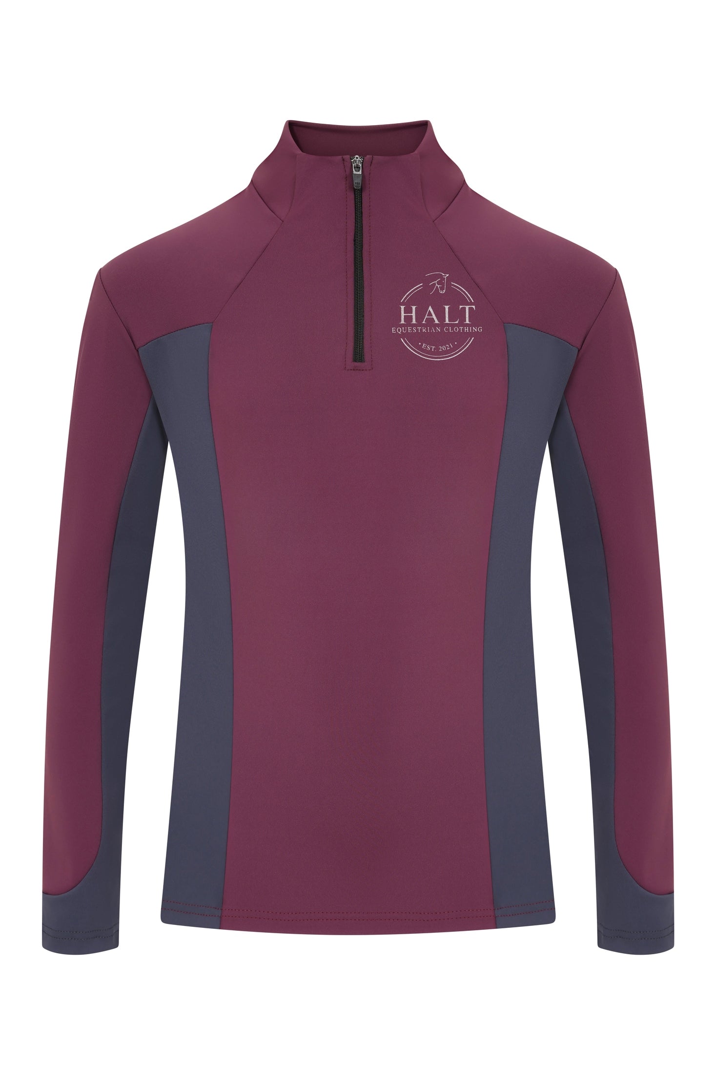 Kids Plum and Grey Base Layer