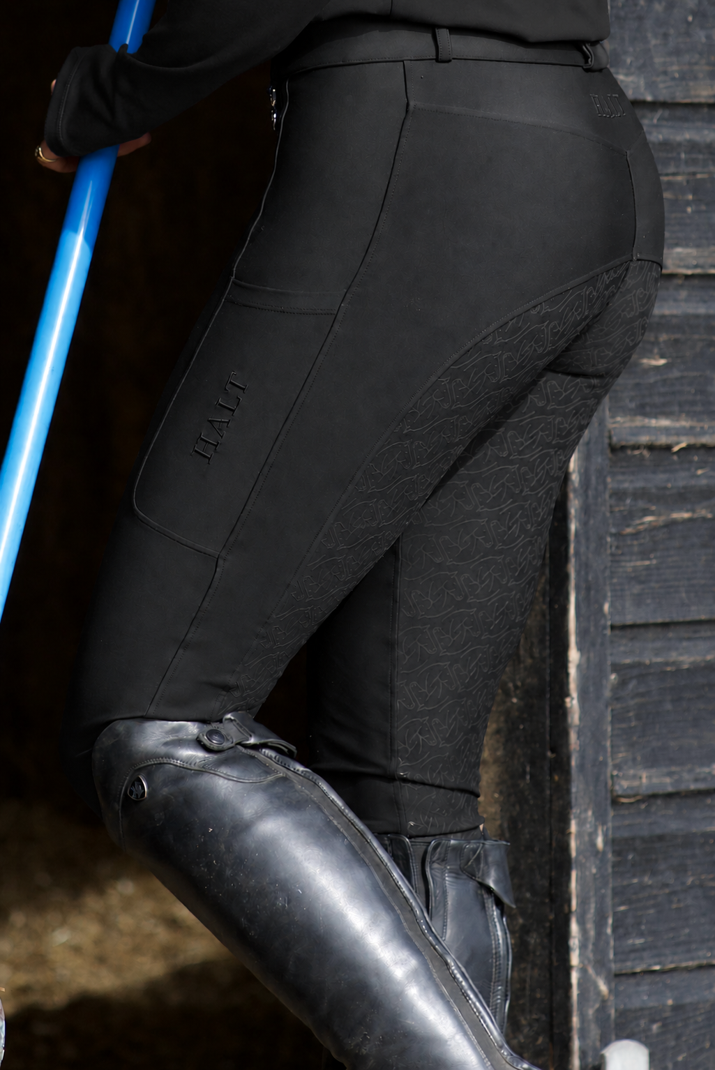 Belvoir Breeches — Jet Black