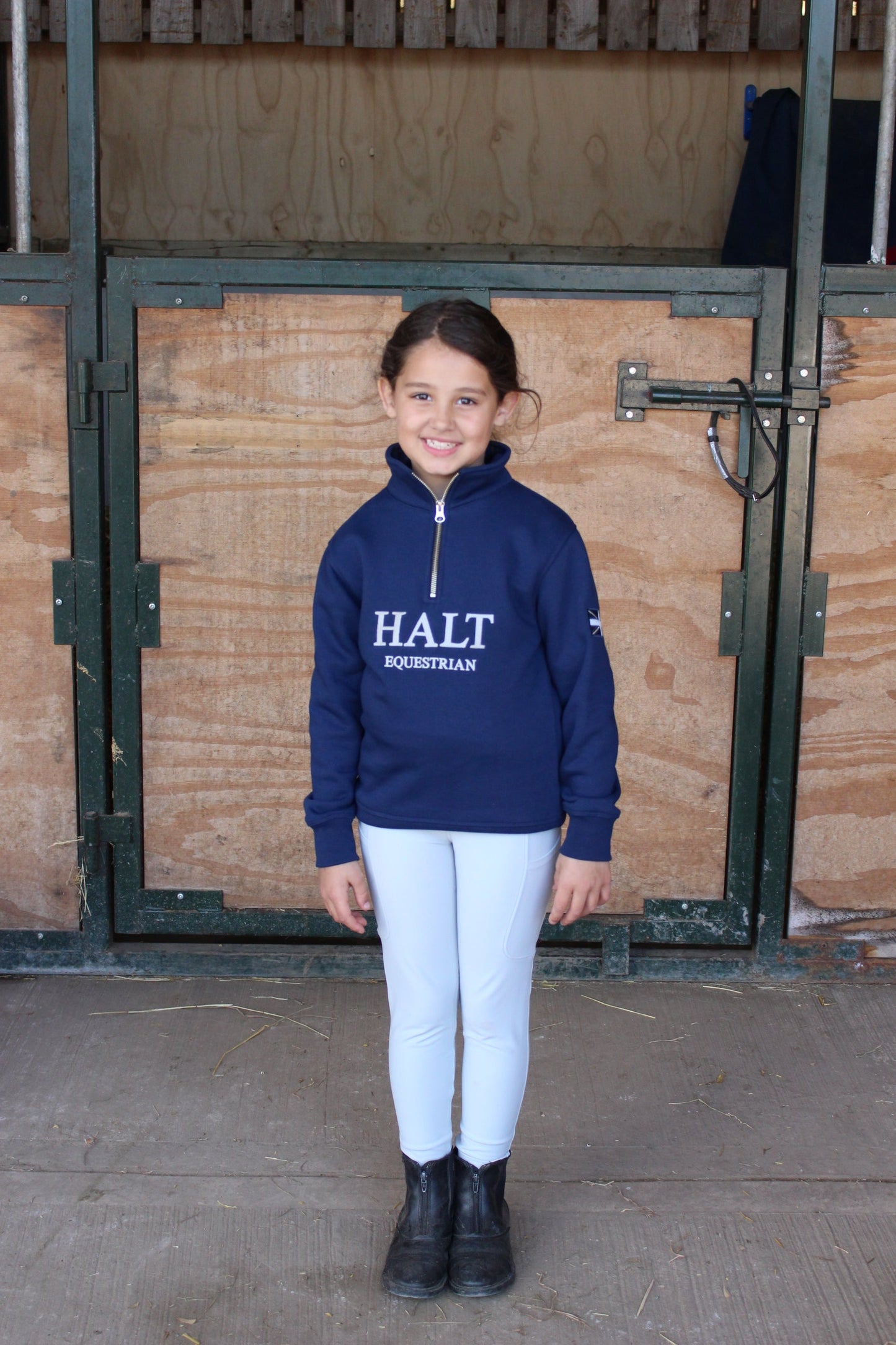 Children's Navy Quarter-Zip
