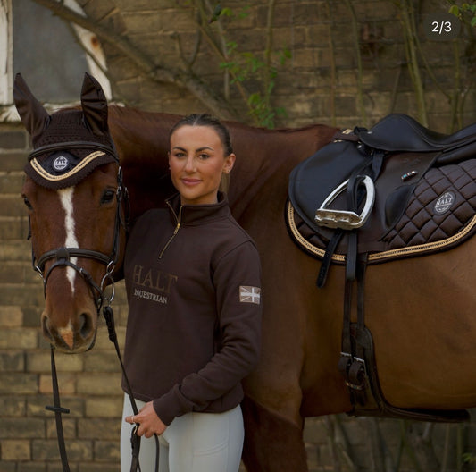 Chocolate Deluxe Half Zip