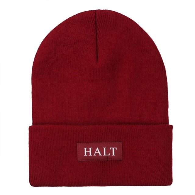 Burgundy Beanie - Halt Equestrian