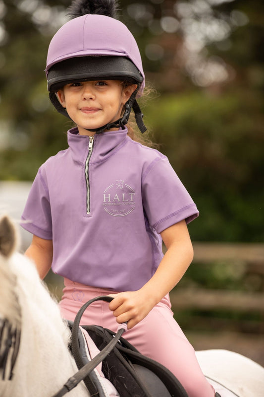 CHILDREN’S Lilac Base layer - Halt Equestrian
