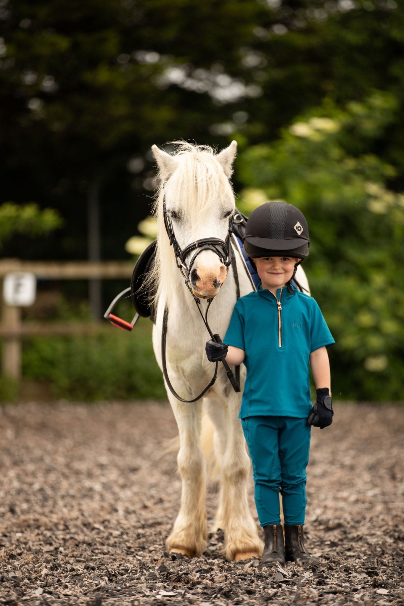 Children's peacock base layers - Halt Equestrian