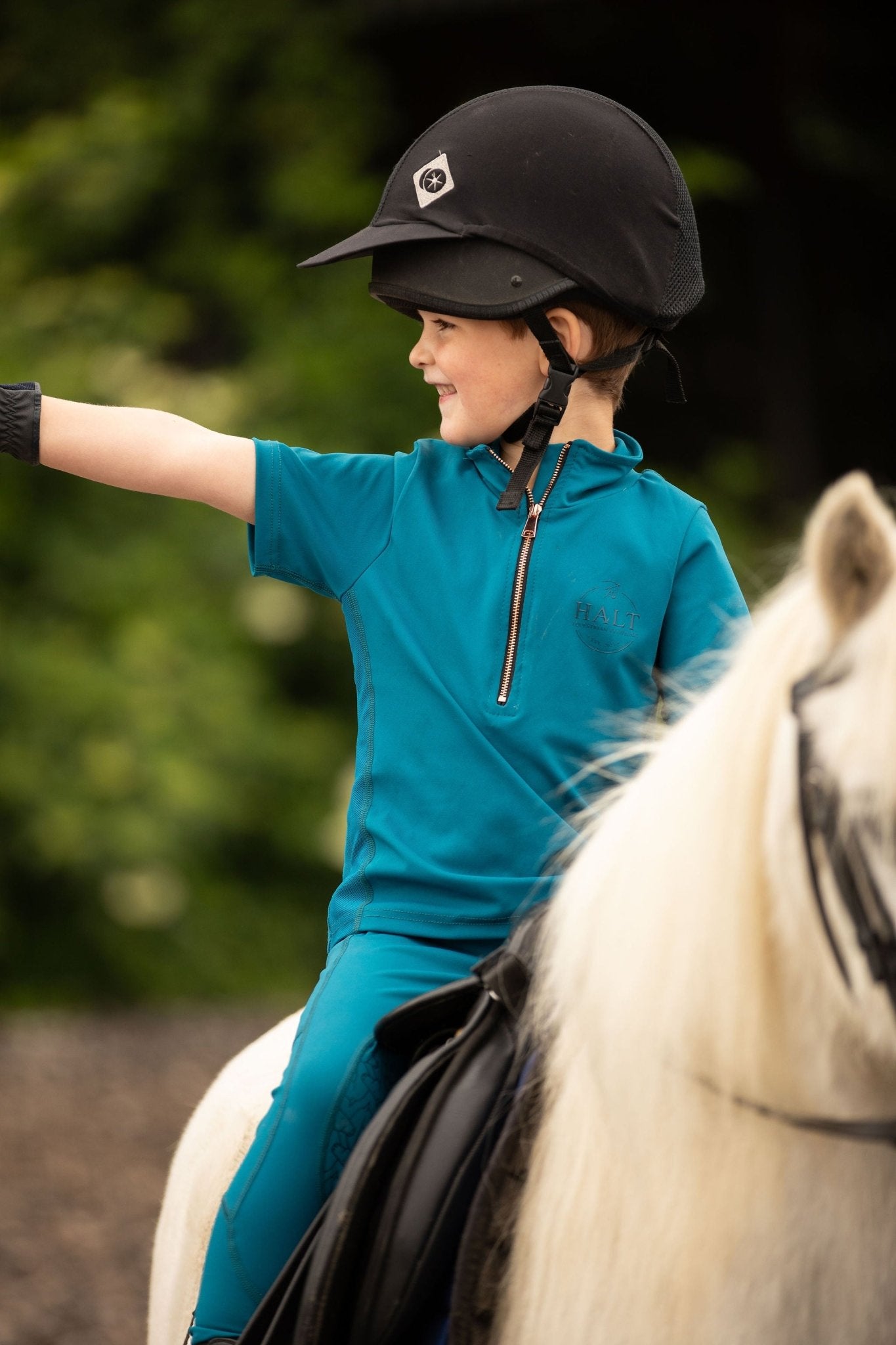 Children's peacock base layers - Halt Equestrian