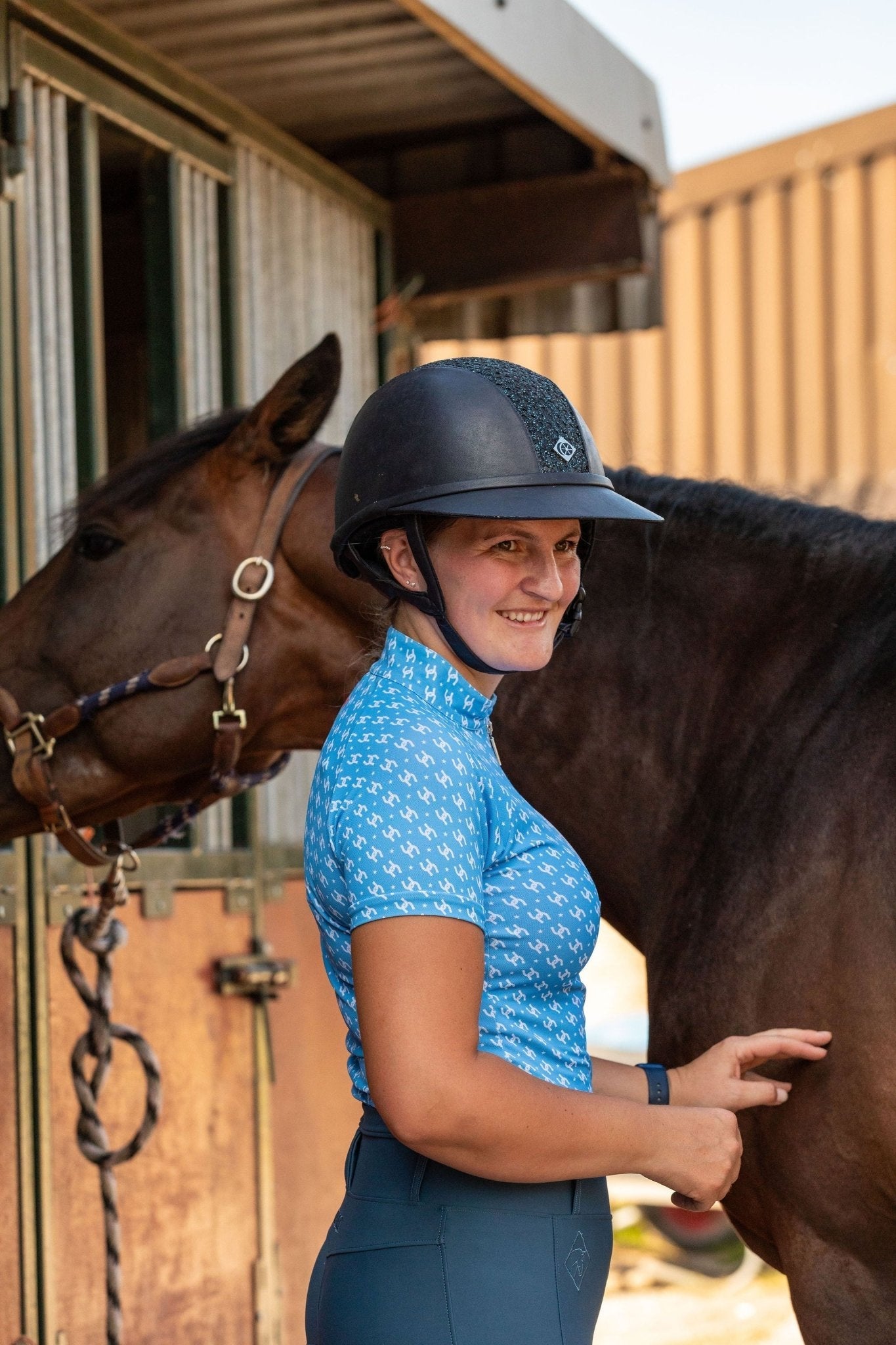 Cowgirl Technical Horse Tiding T - Shirt - Halt Equestrian