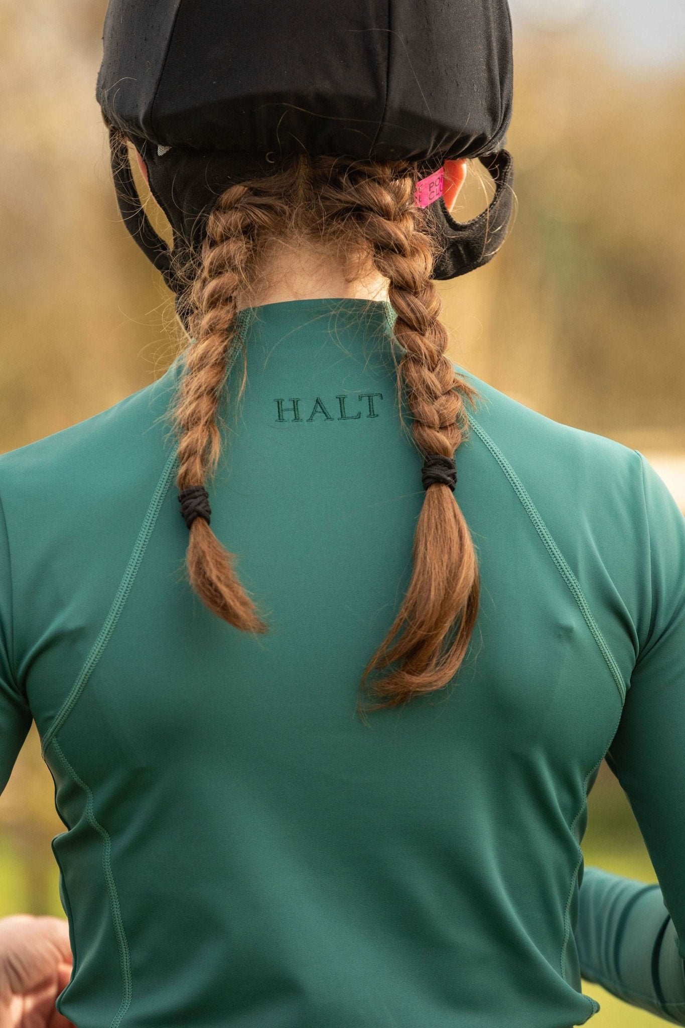 Emerald Green Horse Riding Base Layer - Halt Equestrian