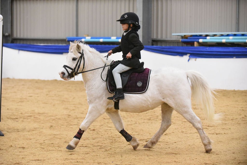 Kids Riding Leggings - droplet Grey - Halt Equestrian