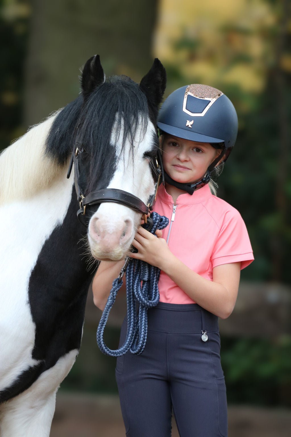 Kids Riding Leggings - Slate Grey - Halt Equestrian