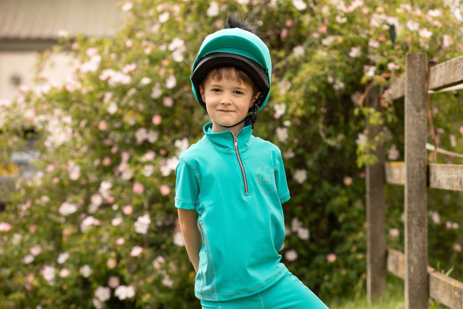 Kids Turquoise Base Layer - Halt Equestrian