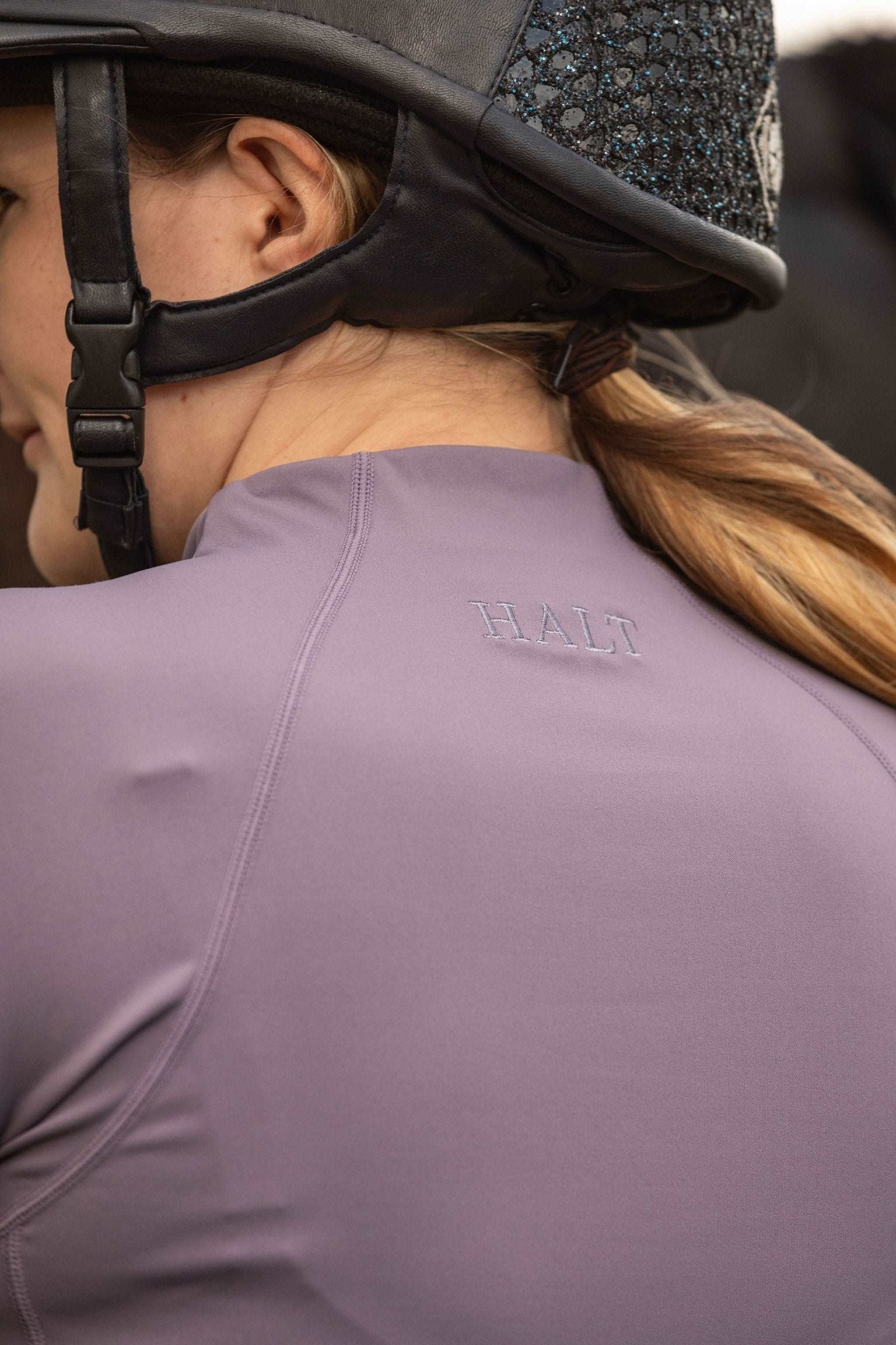 Lilac Horse Riding Base Layer - Halt Equestrian