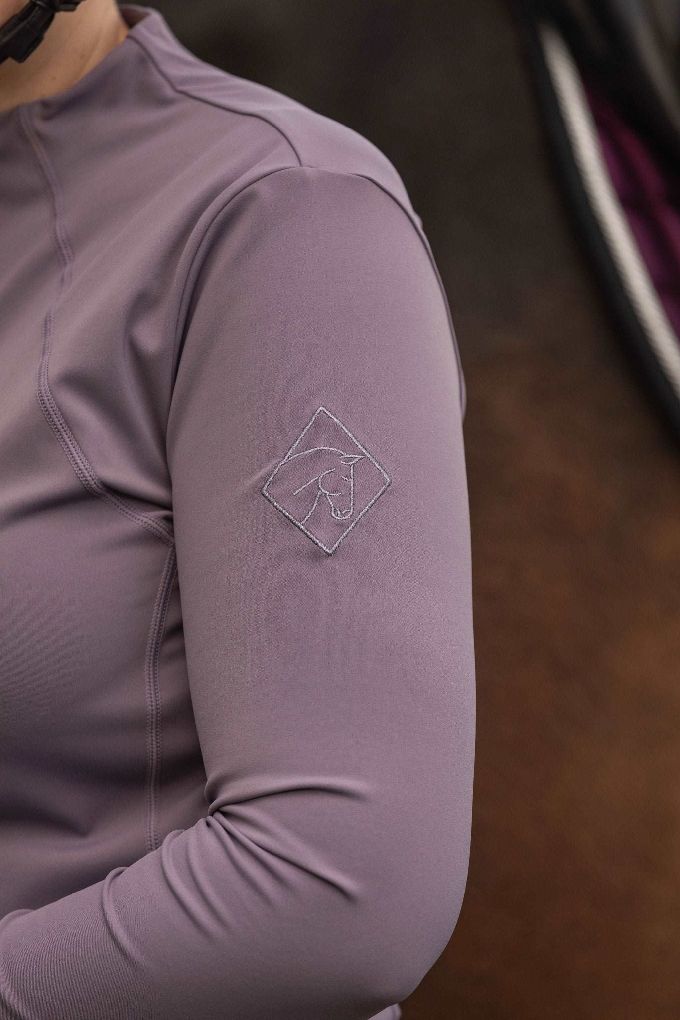 Lilac Horse Riding Base Layer - Halt Equestrian