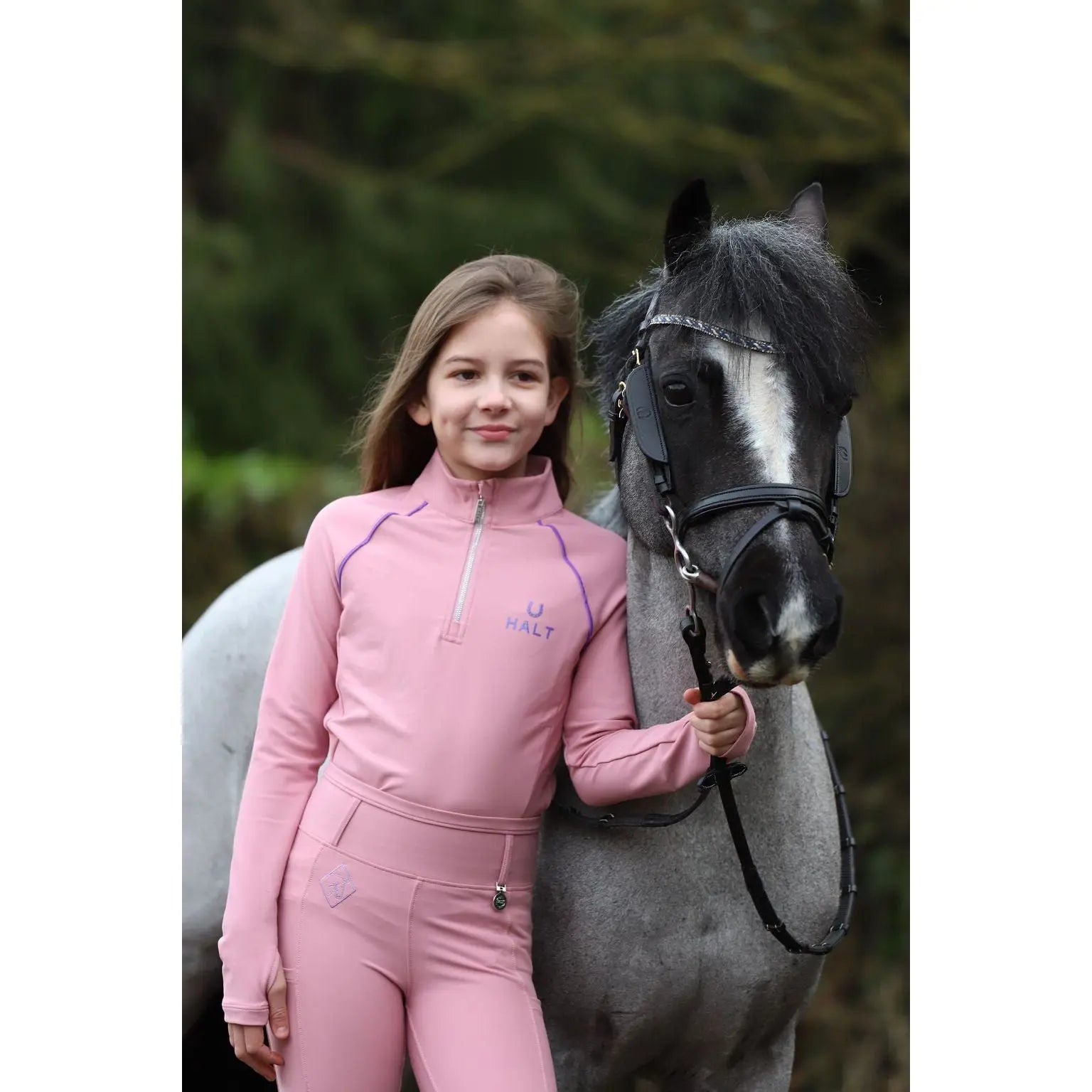 Limited Edition Pink Base Layer - Halt Equestrian