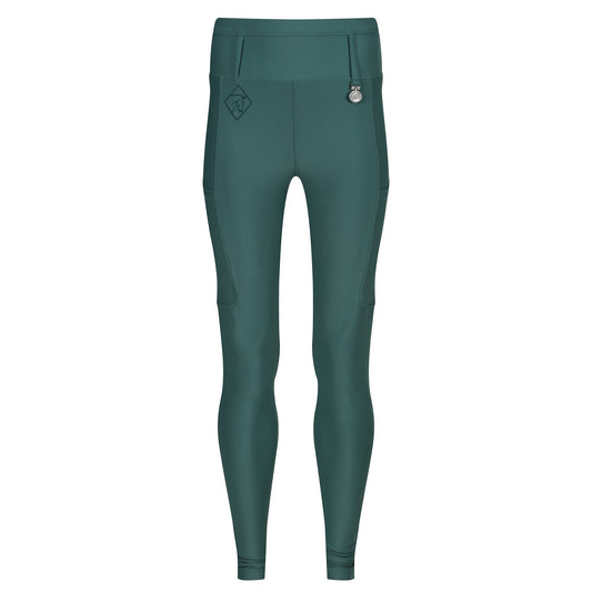 Riding Tights Emerald Green - Halt Equestrian