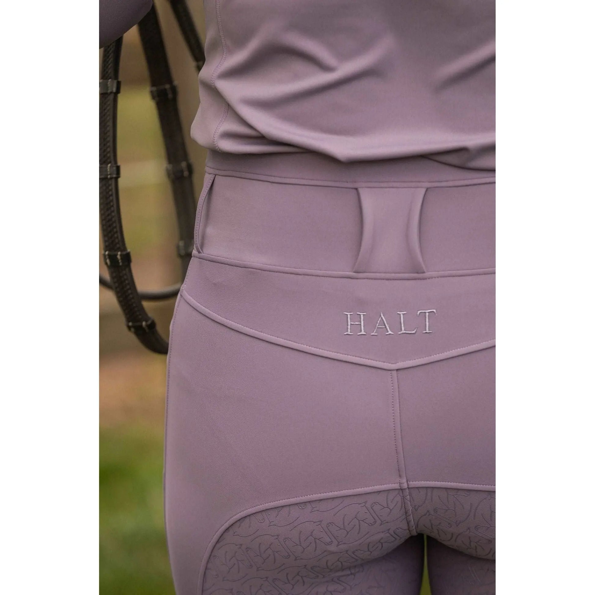Riding Tights Lilac - Halt Equestrian
