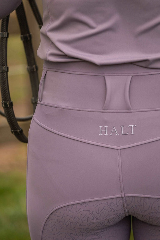 Riding Tights Lilac - Halt Equestrian