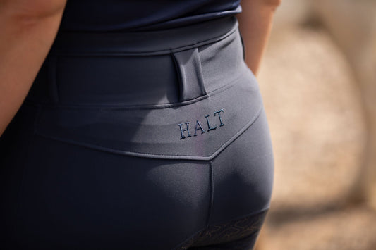 Riding tights Navy equestrian - Halt Equestrian