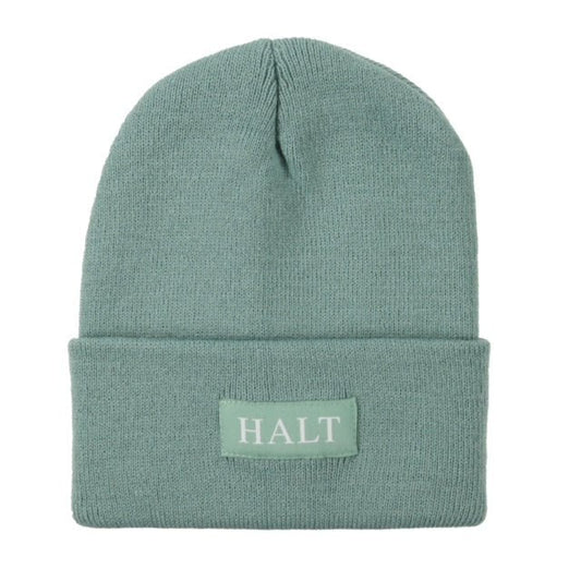 Sage green beanie - Halt Equestrian