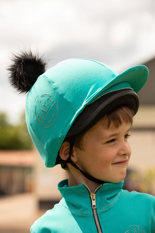 Turquoise Hat Silk - Halt Equestrian