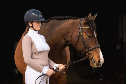 Horse riding competition show shirt - Halt Equestrian